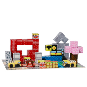 Vente directe d'usine <span class=keywords><strong>bricolage</strong></span> jouets de construction pour enfants-blocs de construction magnétiques coffrets cadeaux matière plastique - Product Image 5