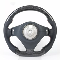 Volant LED en Fibre de Carbone pour Maserati Granturismo Quattroporte, Véritable Volant en Fibre de Carbone