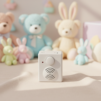 Petite boîte à musique à pression, excellente qualité sonore, module vocal USB MP3/WAV, jouet en peluche créatif, carte de vœux, cadeau, haut-parleur 23mm