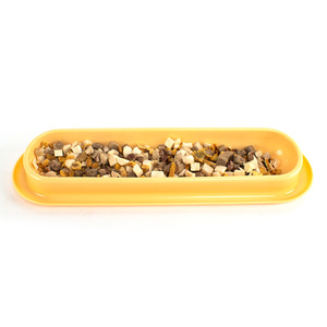 Distributeur automatique de nourriture pour animaux de compagnie, bol en plastique <span class=keywords><strong>anti</strong></span>-fourmis pour plusieurs chats, avec bouteille d'eau longue et étanche IPX5, motif solide pour chats et chiens - Product Image 3