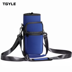 Bolsa Portabotellas de Neopreno en Oferta, Funda para Botellas de Agua de 32oz y 40oz, Bolsa Deportiva con Correa para Senderismo - Product Image 1