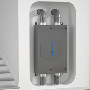 Système de ventilation à récupération de chaleur Air frais <span class=keywords><strong>VMC</strong></span> Système de ventilation à récupération d'énergie à contre-courant monté au <span class=keywords><strong>plafond</strong></span> à <span class=keywords><strong>double</strong></span> <span class=keywords><strong>flux</strong></span> - Product Image 4