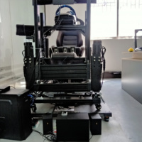 Plateforme de mouvement pour simulateur de course domestique en aluminium Tela OEM/ODM 4DOF +2TL+ Surge Solution, capacité 300 kg