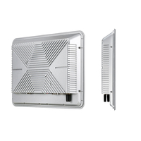 Panel PC industriel tactile capacitif intégré de 15 pouces Moniteur à écran tactile J1900 tout-en-un sans ventilateur industriel