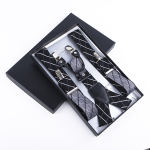 Correas de <span class=keywords><strong>Tirantes</strong></span> para <span class=keywords><strong>Hombre</strong></span>, Hechas a Mano, de Poliéster y Cuero de Lujo, Elásticas, Formales para Negocios, de Alta Calidad, Personalizadas al por Mayor, de RunLin Supplier - Product Image 5