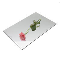 Panel Compuesto de Aluminio con Recubrimiento de Espejo Dorado, Láminas ACP ACM, Alucobond para Decoración de Múltiples Proyectos