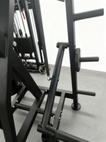 Équipement de fitness Machine de musculation exercice du dos plaque assise chargée haute rangée Machine Multi haute rangée Super haute rangée