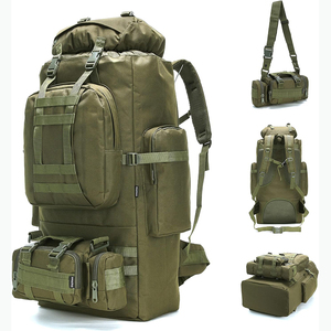Échantillon gratuit Sac de randonnée imperméable personnalisé de grande taille 60L Sac de sport de randonnée Sac à dos de voyage Sac à dos de montagne en plein air - Product Image 6
