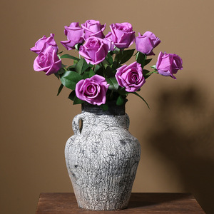 Prix de gros usine – Rose artificielle hydratante au toucher réel pour la Saint-Valentin et la fête <span class=keywords><strong>des</strong></span> Mères - Product Image 1