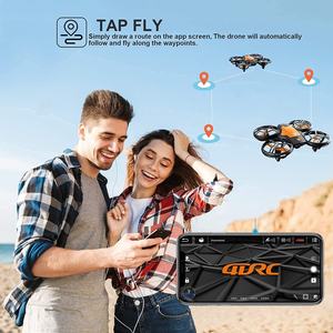 Mini drone 4DRC V8 avec caméra FPV <span class=keywords><strong>WiFi</strong></span> 2,4G, décollage et atterrissage à une touche, retournement 3D, maintien d'altitude, mode sans tête, avion RC à gravité, jouet - Product Image 3