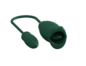 Jouet œuf texturé ultra-doux Nina T pour stimulation orale et pénétration, sensation naturelle simulée pour une stimulation intime immersive et mains libres - Product Image 5
