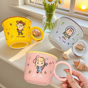<span class=keywords><strong>Cute</strong></span> cartoon personagem cerâmica caneca Toy Story IP leite escala copo café copos lembrança novo - Product Image 1
