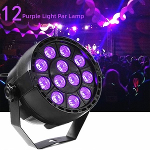 Projecteur de scène UV à <span class=keywords><strong>54</strong></span> LED avec contrôle DMX512/activation sonore, construction en alliage d'aluminium pour discothèque, bar, club, éclairage DJ - Product Image 2