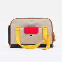 Sac fourre-tout de voyage extensible personnalisé pour petits chiens et chats Sac de transport portable en maille respirante pour animaux de compagnie