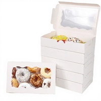 Boîtes à pâtisserie pliables personnalisées en gros de Chine avec fenêtre - Emballage écologique en carton recyclé pour sushis, gâteaux et desserts