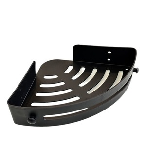 Venta caliente almacenamiento montado en la pared sin perforar estante de esquina de baño - Product Image 1