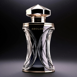 Botella de Perfume de Lujo de 100 ml con Forma Única, Botella de Fragancia de Vidrio, Botella de Perfume Portátil con Pulverizador de Presión - Product Image 4