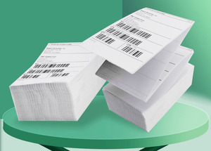 Étiquettes autocollantes adhésives en cuivre thermique A6 bon marché en gros Matériau sensible à la chaleur pour l'impression de bordereaux d'expédition express - Product Image 3