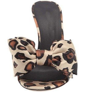 Sandali tacco alto muli Twist nuovo arrivo per scarpe da donna personalizzate tacchi sottili in gomma tessuto elasticizzato - Product Image 6