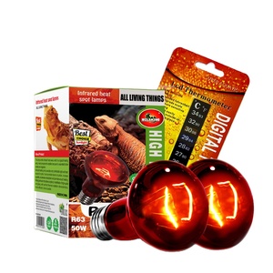 Bombilla <span class=keywords><strong>de</strong></span> reptil 25W-150W bombilla Led infrarroja <span class=keywords><strong>de</strong></span> vidrio, lámpara <span class=keywords><strong>de</strong></span> luz anfibia larga <span class=keywords><strong>vida</strong></span> - Product Image 1