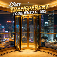 Délai de livraison rapide, verre trempé XinHong, résistant aux chocs, structure solide, installation facile, utilisation en serre industrielle pour villa