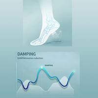 Glacier Professional Chaussettes de compression personnalisées de luxe Chaussettes de compression 20-30Mmhg Chaussettes de compression sport avec fermeture éclair