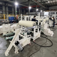 Prix d'usine, composants PLC, machine à enrouler du papier toilette en rouleaux jumbo, avantage économique pour les industries, les industries des serviettes et des gobelets