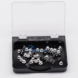 Bottone linguale dentistico ortodontico legabile con Base rotonda/quadrata per vendita calda <span class=keywords><strong>MIM</strong></span> un pezzo bottone linguale da - Product Image 6