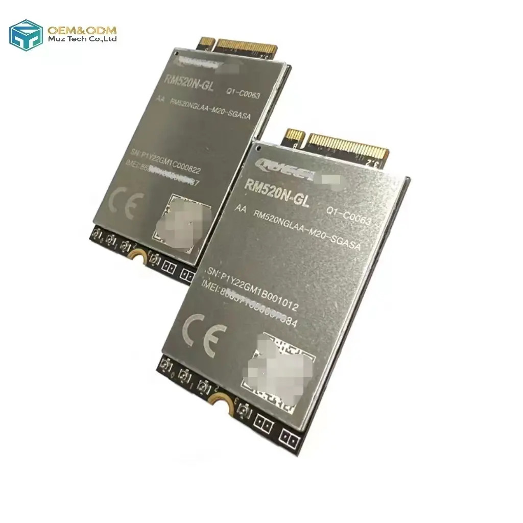 MUZ Hot Stock RM520N-GL RM520NGLAA-M20-SGASA 5G IoT Module M.2 Facteur de forme Prise en charge des modes 5G NSA et SA RM520N-GL RM510Q-GL RM502