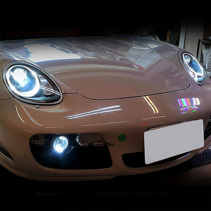 Pour Porsche Cayman 987.1 & <span class=keywords><strong>Boxter</strong></span> 2005-2008 style phare LED DRL nouveau faisceau haut et bas xénon lampe frontale accessoire 12V tension - Product Image 5