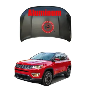 Pro Car Body Kits Bonnet Aftermarket 53430188 Engine Hood For Jeep Compass Hood Accessories 2017 2018 2019 2020