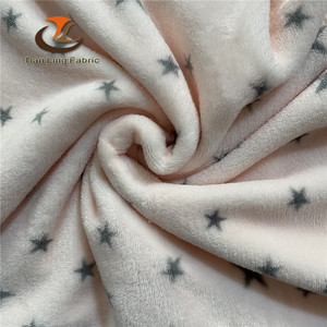 Nhà Máy Giá 100% Polyester Hai Mặt Minky Dot Vải Flannel Sang Trọng 280gsm Dệt Kim Chải Mô Hình Cho Cô Gái - Product Image 6