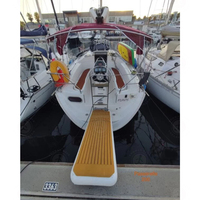 Passerelle gonflable imperméable en drop stitch, ponton aquatique pour yoga, passerelle de baignade, plateforme pour accès au yacht