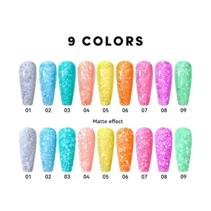 JTING Nueva Tendencia en Uñas, 9 Colores, Esmalte de Uñas en Gel con Efecto Mate, Esmalte de Uñas en Gel UV LED, OEM/ODM, Marca Privada, Logotipo Personalizado - Product Image 4