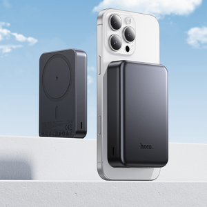 Hoco Power Bank Magnetico Certificato da 10000mAh, Ricarica Wireless Veloce PD20W, Mini Caricabatterie Esterno <span class=keywords><strong>Portatile</strong></span> per <span class=keywords><strong>Smartphone</strong></span> - Product Image 6