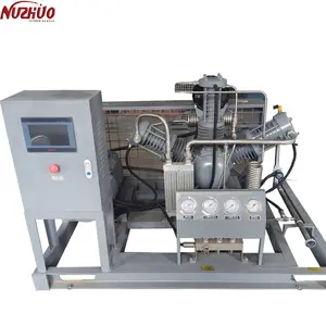 NUZHUO yaygın olarak kullanılan 150 Bar 200 Bar gaz O2 kompresör sıvı oksijen azot kompresör güçlendirici
