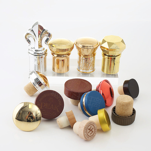 Thiết kế mới Whiskey Vodka Chai nút chai nhà máy biểu tượng tùy chỉnh kích thước cung cấp mẫu miễn phí chai nút chai - Product Image 1