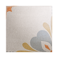 Carrelage de cuisine en céramique française Design floral Carrelage en porcelaine de 9mm d'épaisseur Carrelages à motif rustique de style vintage Salle de bain en céramique