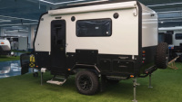 Caravane de camping pliable légère tout-terrain 2026, petite caravane moderne de 12 pieds, tente de camping pour les voyages en vente