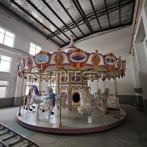 Carrusel de Parque de <span class=keywords><strong>Atracciones</strong></span>, 24 Caballitos, Estilo Europeo, Alta Calidad, Juego Mecánico de Carrusel en Venta - Product Image 1