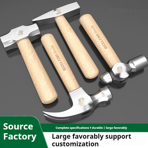 سعر جيد ، Rip من الفولاذ السبائكي مع مقبض خشبي وحامل أظافر مغناطيسي لأعمال النجارة والإصلاح بنفسك - Product Image 2