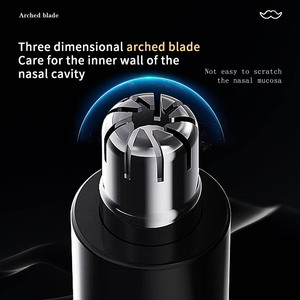 Trimmer Elettrico 2-in-1 <span class=keywords><strong>per</strong></span> <span class=keywords><strong>Naso</strong></span> e Sopracciglia, Alimentato a Batteria, Lavabile, Impermeabile IPX4, Vendita all'Ingrosso - Product Image 3