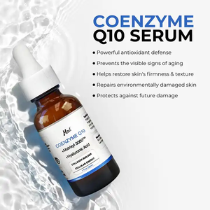 COENZIMA <span class=keywords><strong>Q10</strong></span> orgánica de etiqueta privada suero antienvejecimiento suero facial de ácido hialurónico - Product Image 3