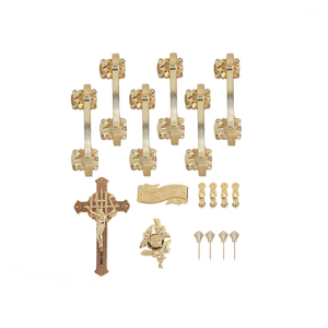 JS-HS9002 iyi satış en iyi fiyat plastik tabut kolu cenaze aksesuarları - Product Image 1