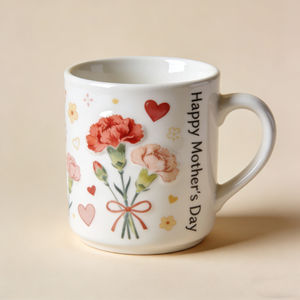 Taza de Cerámica Floral para el Día de la Madre - Taza de Café y Té de 11 oz, Regalo Perfecto para Mamá, Duradera y Apta para Lavavajillas - Product Image 2