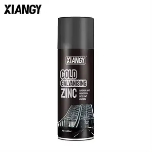 Tinta spray para galvanização a frio prata zinco