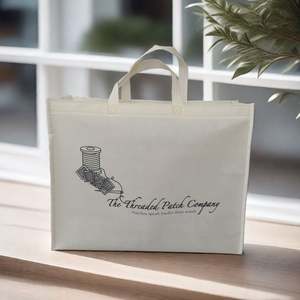 Custom Printed Tote Bags Recyclable Fabric Non Woven Shopping Bags with logo <b>for</b> Woman <b>for</b> <b>Man</b> - Product Image 2