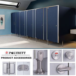 Hoja Hpl impermeable Panel de resina de partición de baño de inodoro fenólico de 12mm <span class=keywords><strong>para</strong></span> puerta de partición - Product Image 6