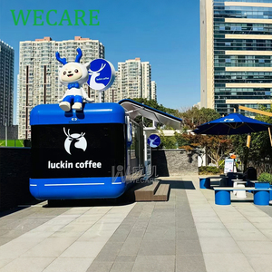 WECARE Camion de restauration mobile pour limonade, café, pâtes, desserts, frites, burgers, avec équipement de cuisine complet - Product Image 6