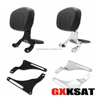Motosiklet sırt Sissy Bar için Softail spor Glide FLSB yol kral Touring sokak Glide modifiye arka arkalığı
